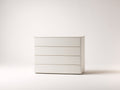 Commode - Bois d'ingénierie - 104 x 42 x 92 cm - Blanc - Style contemporain sobre