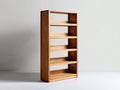 Bibliothèque - Bois - 84 x 32 x 177 cm - Chêne doré - Style contemporain