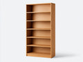 Bibliothèque - Bois - 89 x 31 x 182 cm - Chêne clair - Style moderne